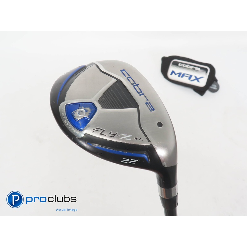 Cobra Fly-Z XL 22* 4 Hybrid w/ HC – Cobra Fly-Z 60g Senior Flex – 358041
