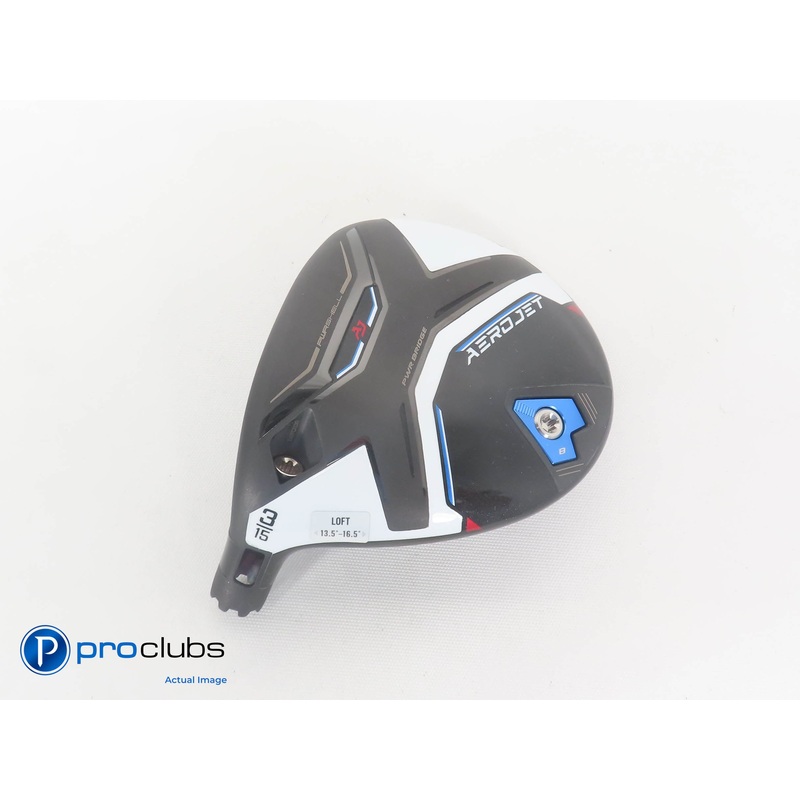 Left Handed Cobra Aerojet 15* – 3 Fairway Wood – Head Only – L/H – 381094
