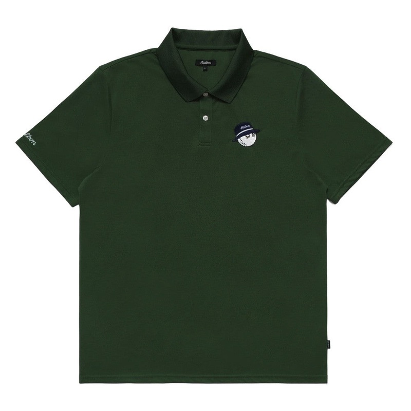 Malbon Cooper Core Golf Polo Evergreen – FW24 Men
