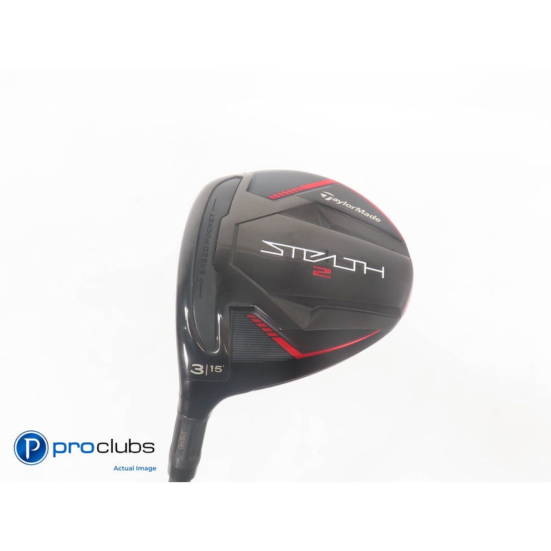 Mint Left Handed TaylorMade STEALTH 2 15* 3 WOOD – Rogue 70S Stiff Flex 380885