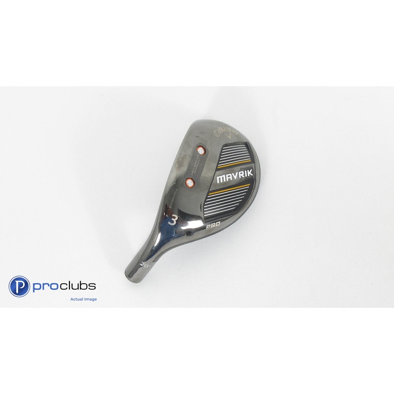Nice! Left Handed Callaway Mavrik Pro 20* 3 Hybrid -Head Only- LH 272435