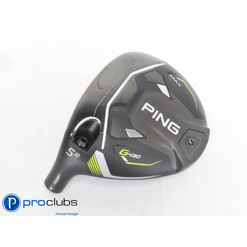 Nice Left Handed Ping G430 MAX 18* 5 Wood HEAD ONLY 429666