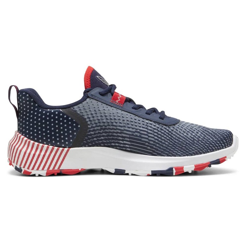 PUMA X Volition Fusion Crush Sport Spikeless Golf Shoes Deep Navy/Strong Red/White – 24 Men