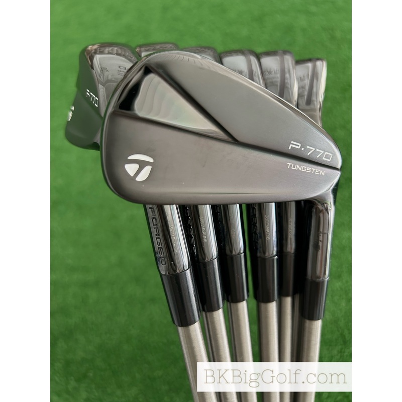 Taylormade P770 23 Phantom Black Iron Set 4-P / SteelFiber i95 Stiff Graphite