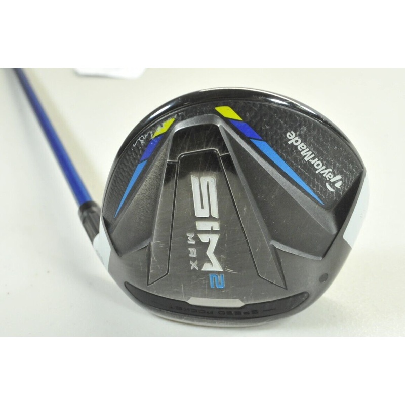 TaylorMade SIM2 Max 3-15* Fairway Wood Stiff Right Riptide CB Graphite # 190929