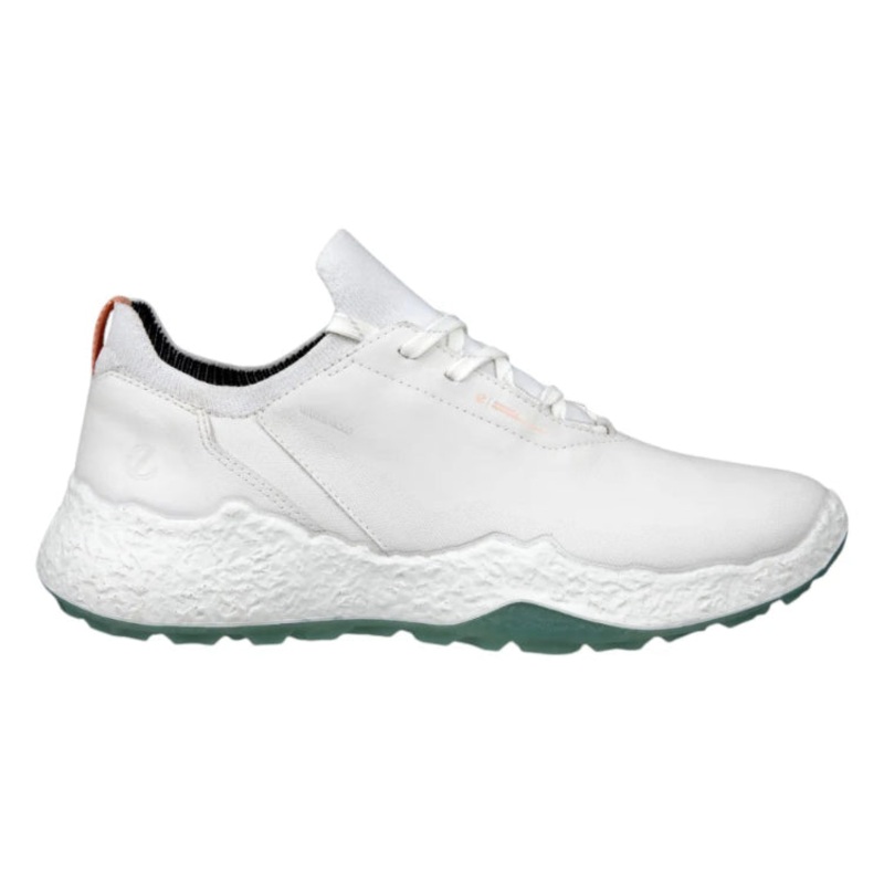 Ecco Biom H5 Ladies Golf Shoes – White/Sedum Green