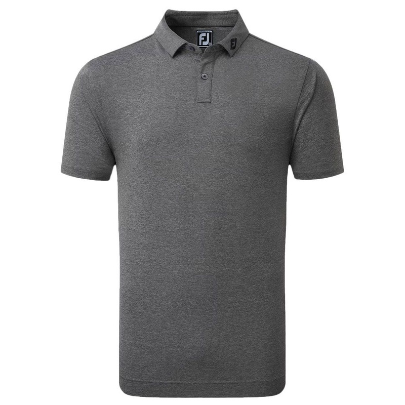 Footjoy Heather Self Collar Golf Polo Shirt