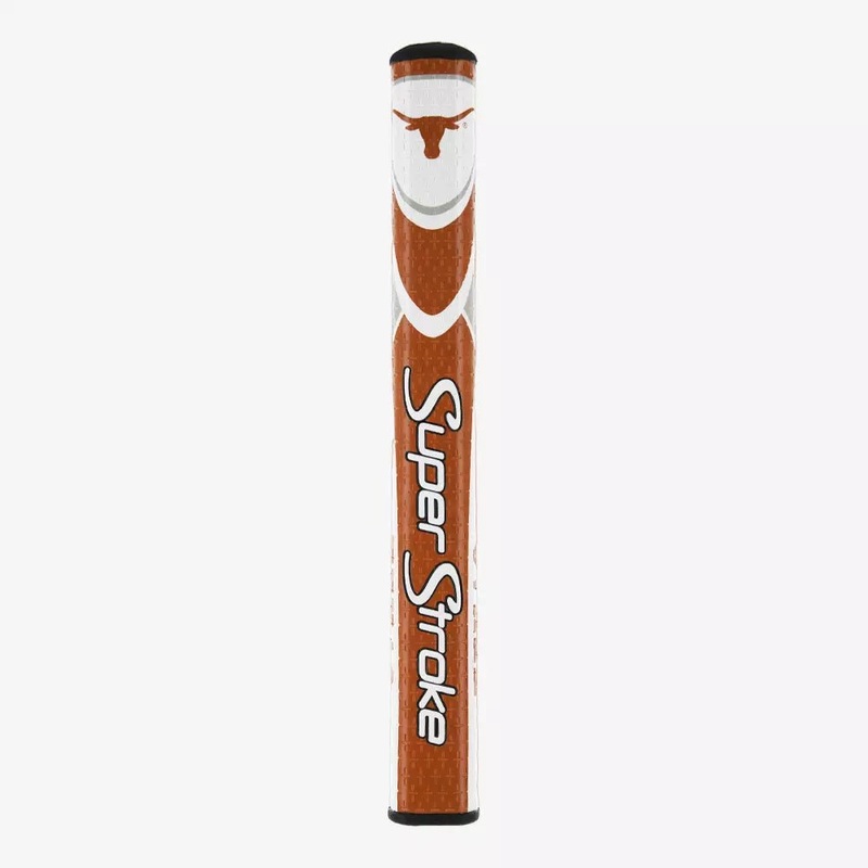 NCAA Mid Slim 2.0 Putter Grip – Texas – SuperStroke Golf Club