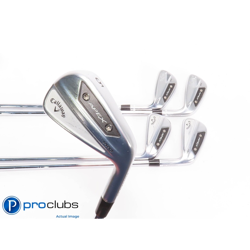 Nice Callaway ’24 APEX PRO/CB 5-9 Combo IRON SET – S400 Stiff Flex Steel 429097