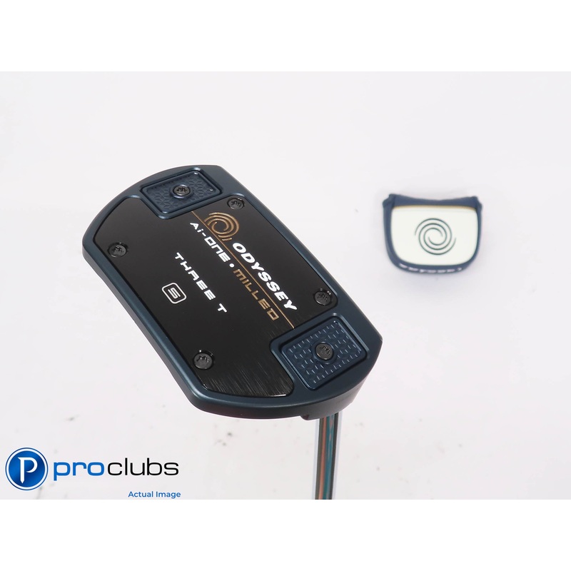 Nice! Odyssey Ai-One Milled Three T S 35″ Putter w/ HC w/ BGT Stability – 446651