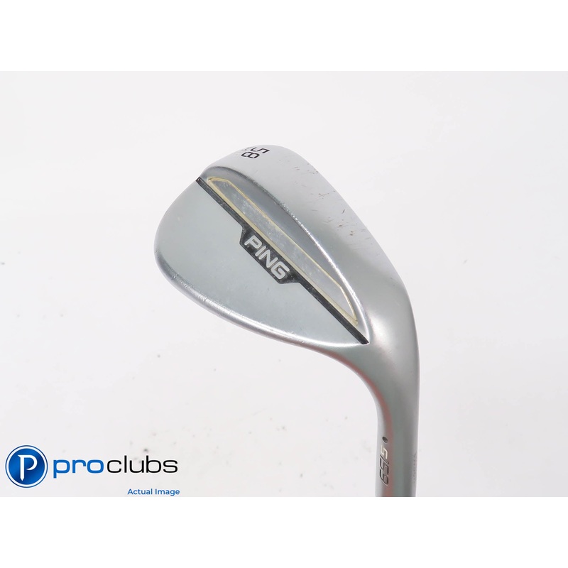 PING S159 H-Grind 58*(8*) Chrome Wedge – Ping Alta CB Senior Flex – 445995