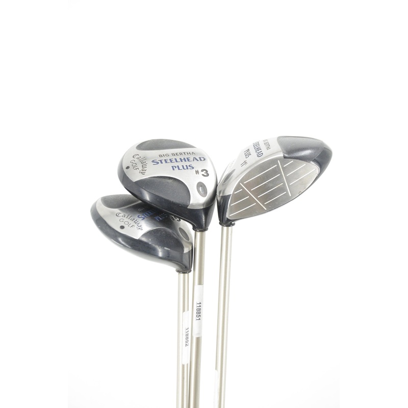 Women’s Callaway Steelhead Plus D, 3W, 5W Wood Set W Flex