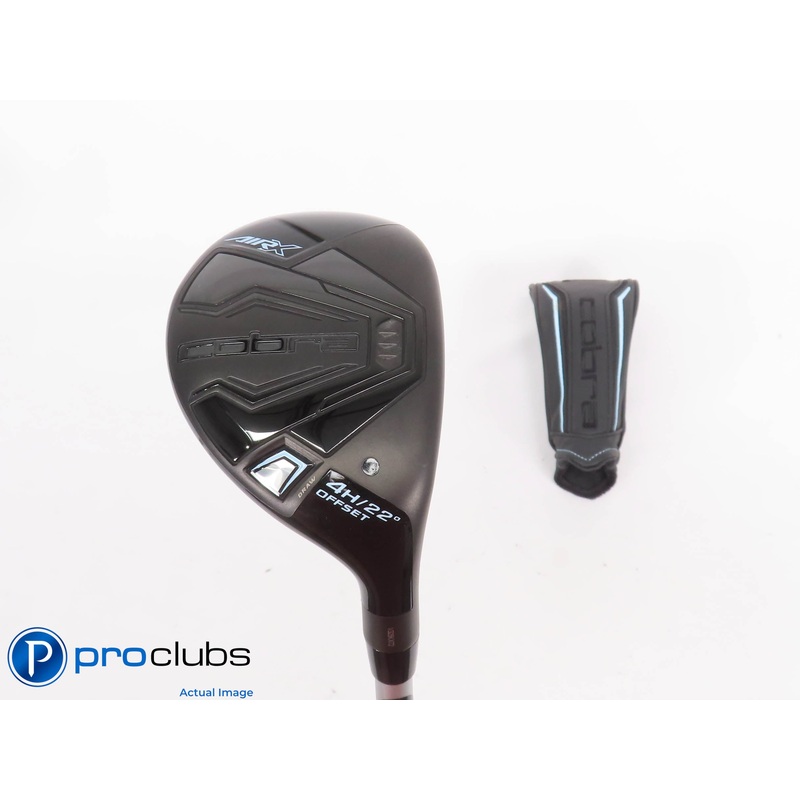 Ladies Cobra AIR-X2 Offset 22* 4 Hybrid w/HC – Cobra Ultralite 45 Ladies #441078