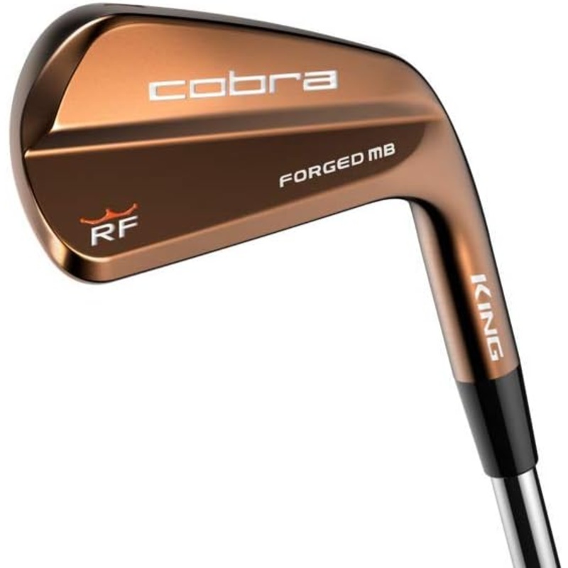 New Cobra Forged MB Copper RF Irons 4-Pw $ Taper 130 X-Stiff