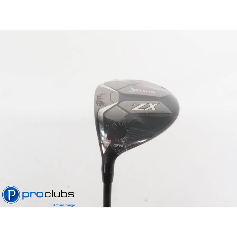 New! Left Handed Srixon ZX MKII 15* 3 Wood – Accra FX 3.0 Blue Senior – 416020