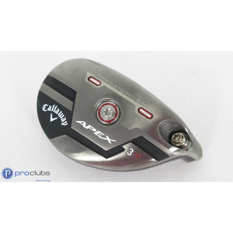 Nice! Callaway Apex 19* – 3 Hybrid – Head Only – R/H 379642