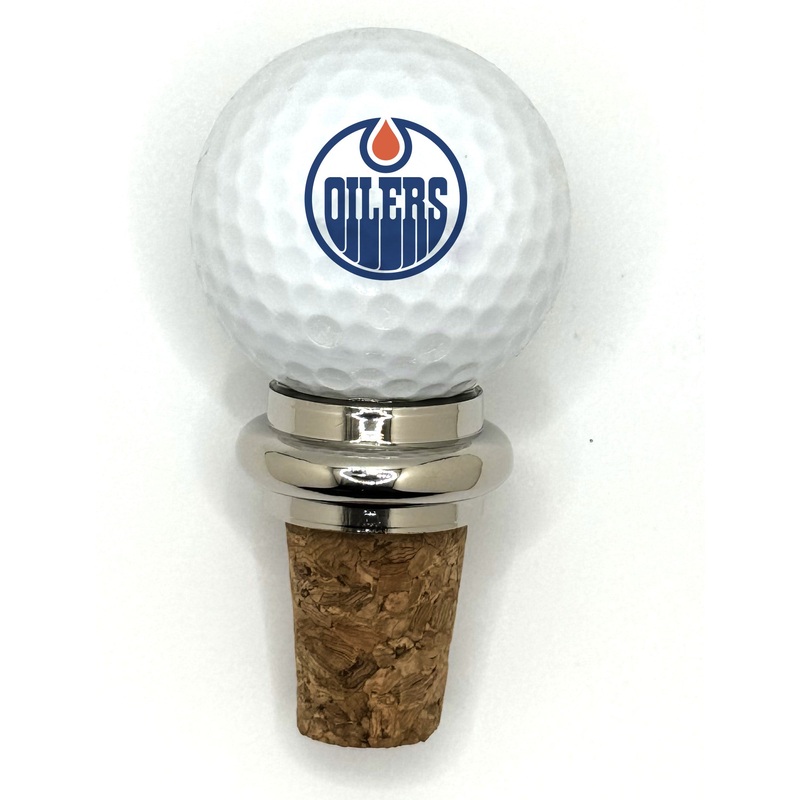 Team Golf EDM Oilers Cork Wine Stopper