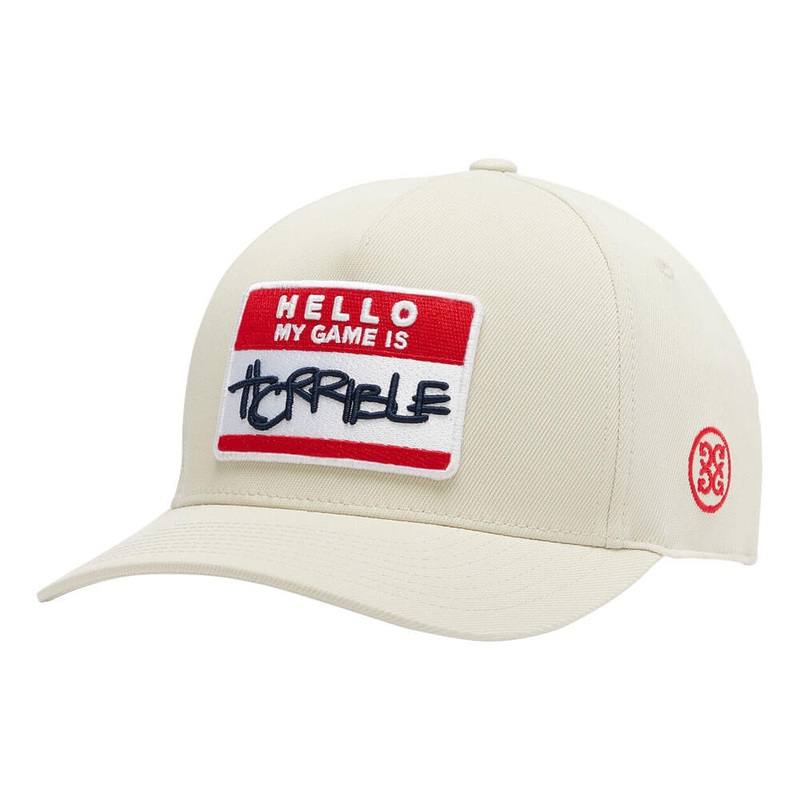 Gfore Hello Stretch Twill Snapback Golf Cap 2023