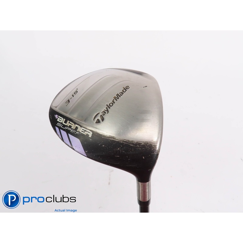 Ladies TaylorMade Burner Superfast 15* 3 Wood – TM Matrix Ladies Flex – 442441