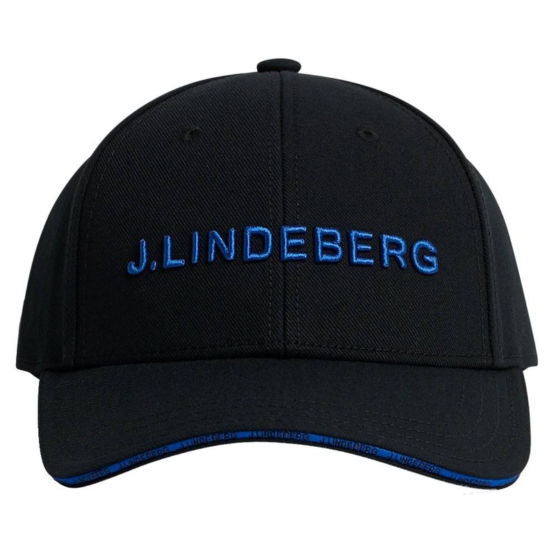 J.Lindeberg Hennric Golf Cap Black – SS24 Men