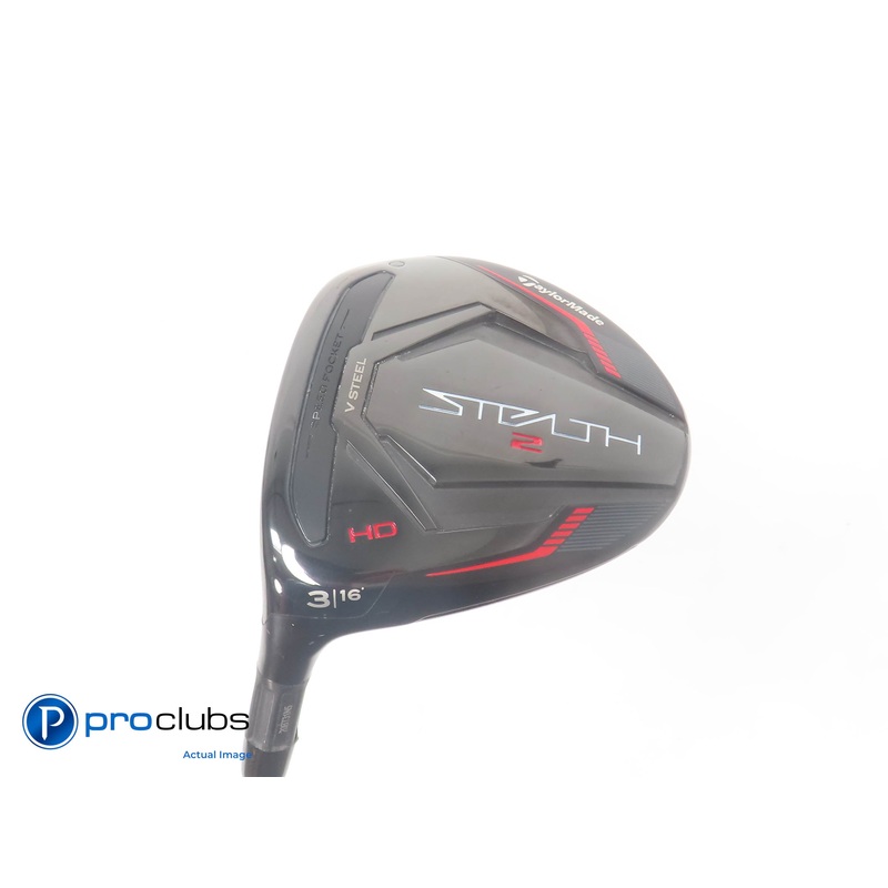 Left Handed TaylorMade Stealth 2 HD 16* 3 Wood – Mitsubishi C6 50 Regular 384288