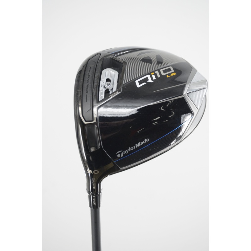 Lefty TaylorMade Qi10 LS 9 Degree Driver X Flex 45.75″