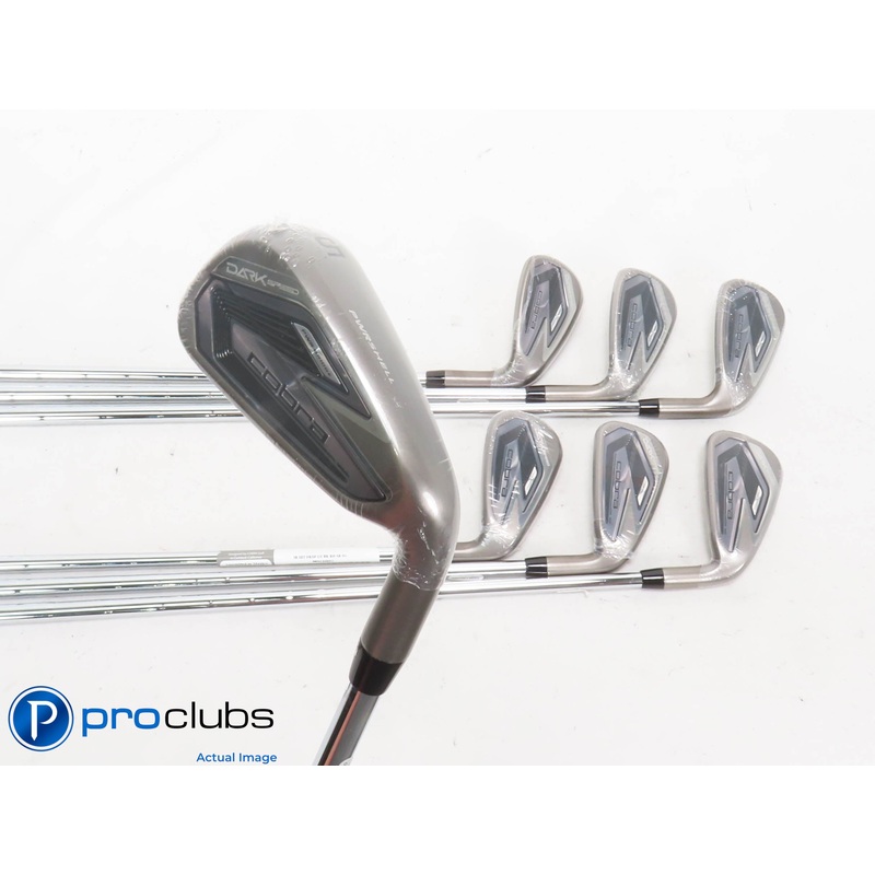New! Cobra DARKSPEED 5-PW, GW IRON SET – KBS Tour Lite Regular Flex – 422677