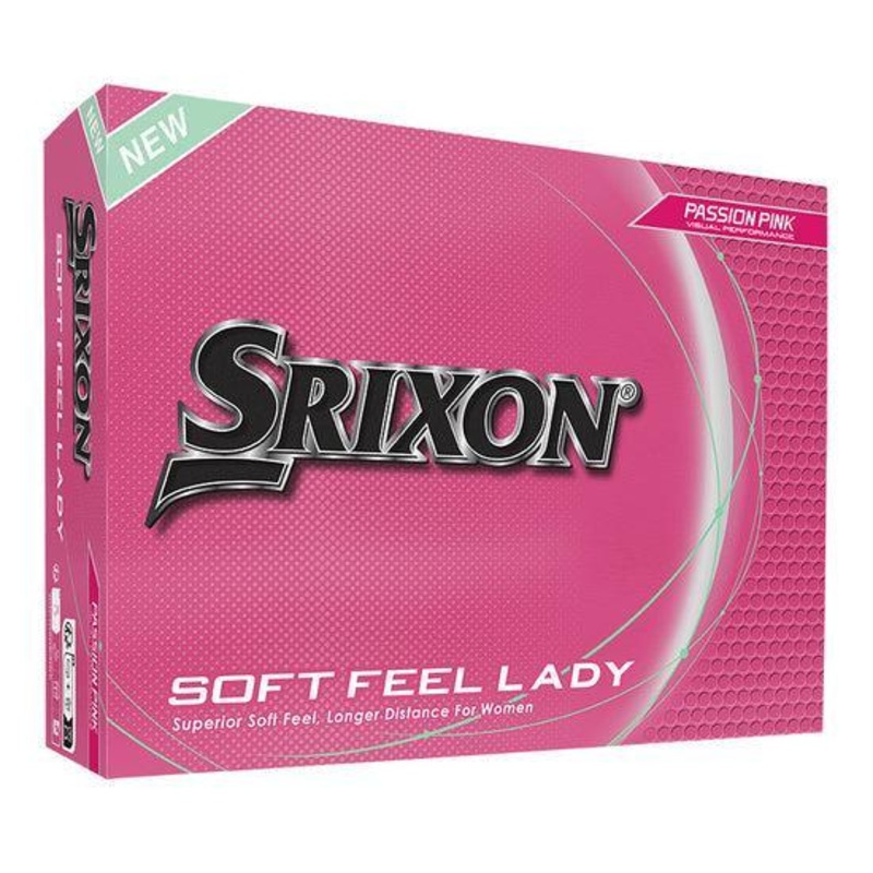 Srixon Soft Feel Lady Golf Balls – 2025 – 2 Dozen Pack