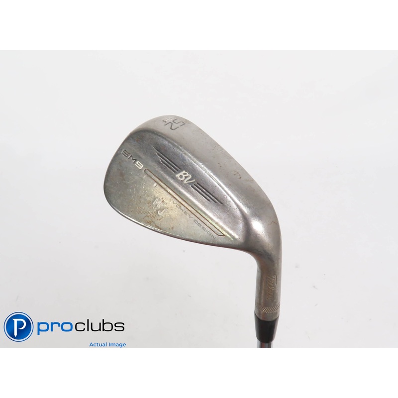 Tour Issue Titleist Vokey SM9 Raw F-Grind 52*(8*) Wedge – DG S400 Stiff 414207