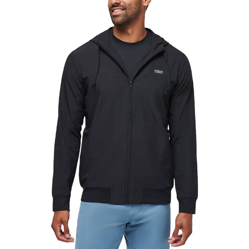 TravisMathew Wanderlust Hoodie Golf Jacket Black – FW24 Men