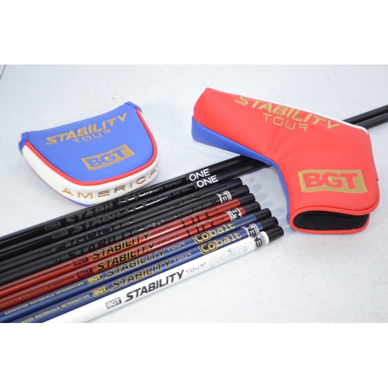 BGT Stability Tour Cobalt, Black, Red, White | Stability ONE Graph Putter Shaft