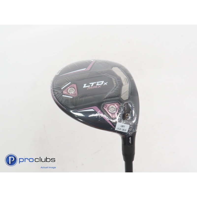 New! Ladies Cobra King LTDx MAX 18.5* 3 Wood – UST Helium Ladies Flex – 358920