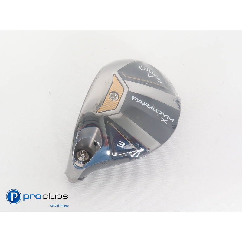 New! Left Handed Callaway Paradym X 18* 3 Hybrid – Head Only – L/H – 382009