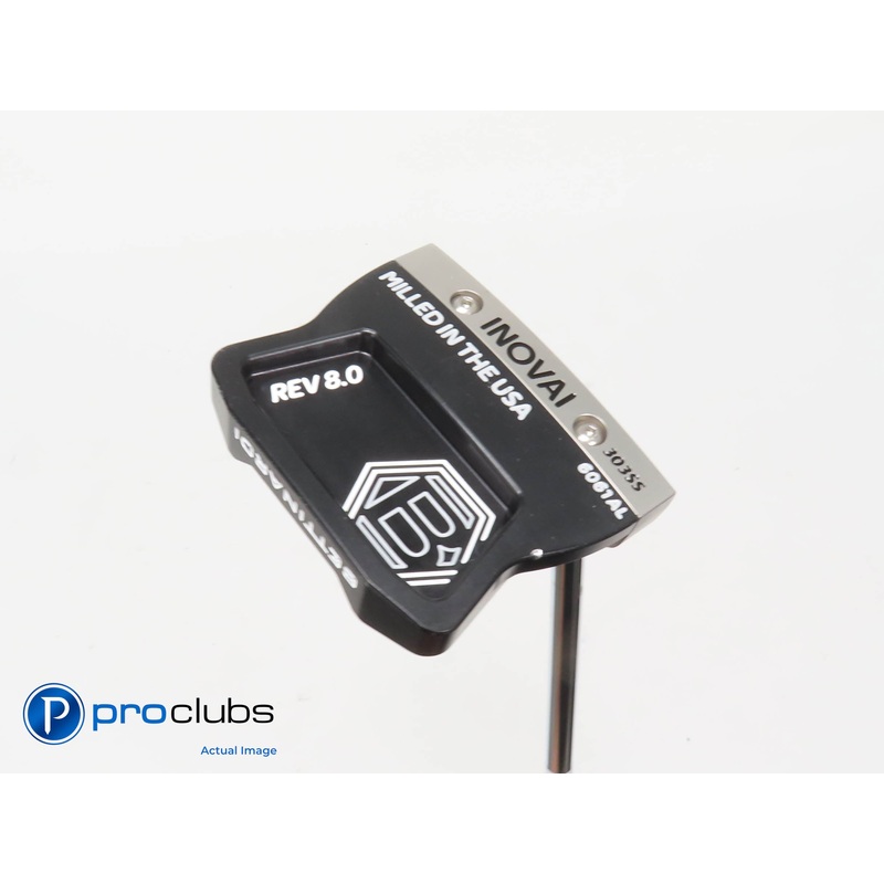 Nice Bettinardi INOVAI REV 8.0 303SS 6061AL 35″ PUTTER Milled In The USA 407522