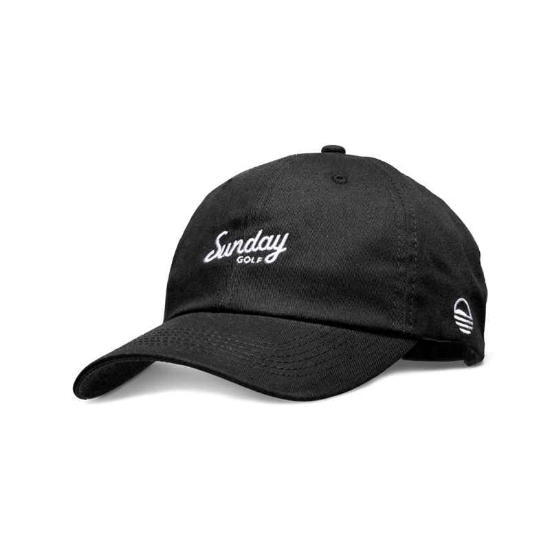 Sunday Golf Dad Hat | Matte Black
