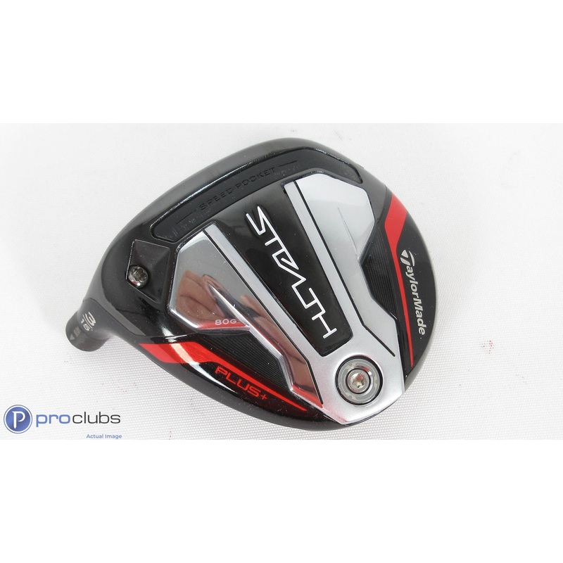 Excellent Left Handed TaylorMade Stealth Plus+ Titanium 15* 3 Wood -Head- 351799
