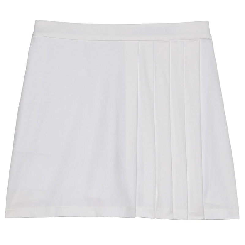 Gfore Side Pleat Luxe 4-Way Stretch Twill Golf Skort Snow – FW23 Women