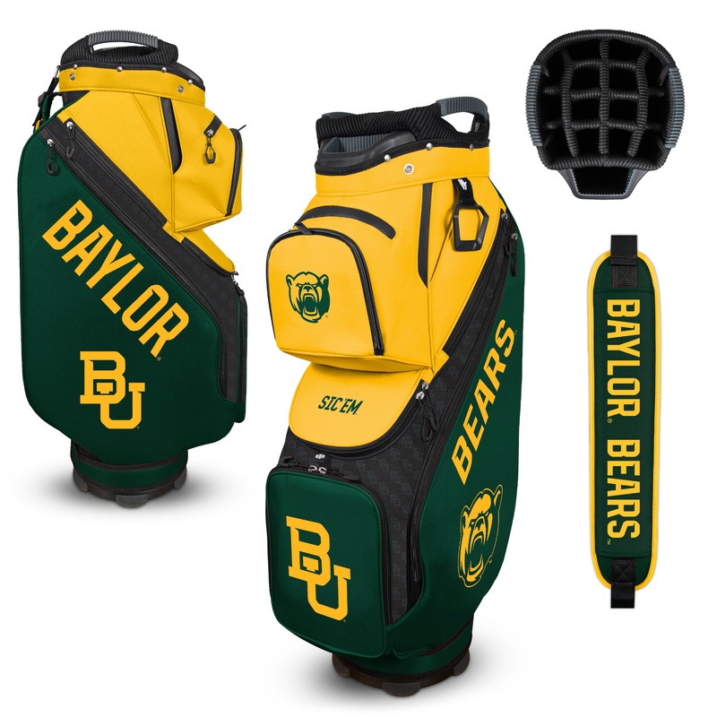 NCAA Team Effort Clubhouse Cooler Baylor Bears Cart Bag