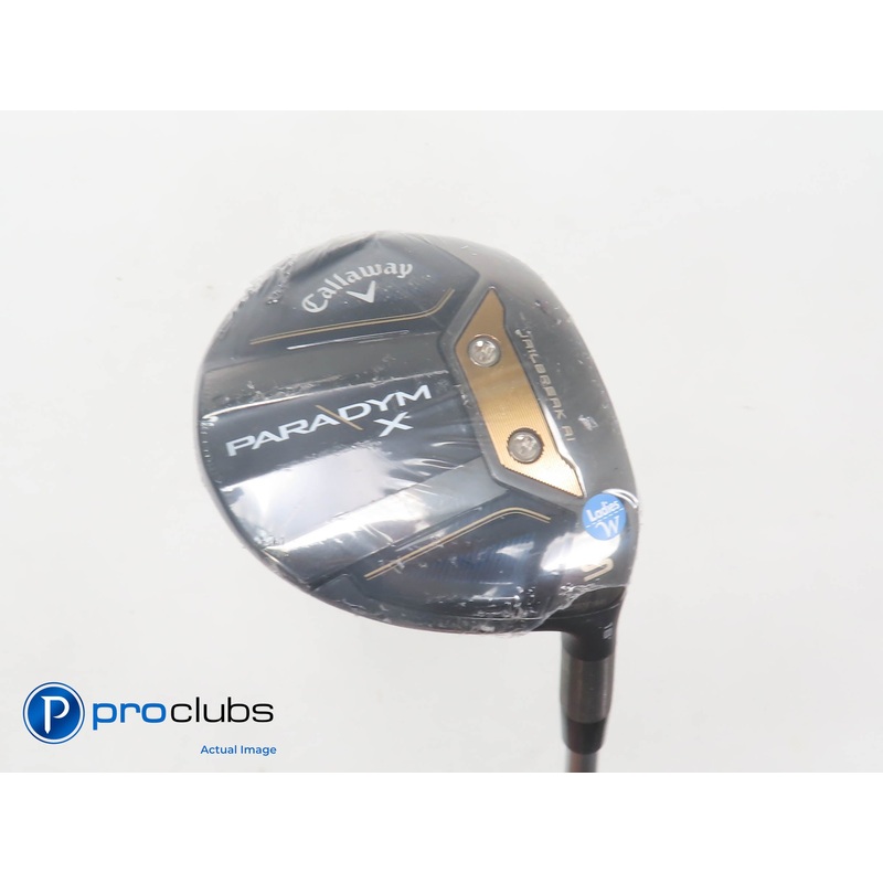 New! Ladies Callaway PARADYM X 18* 5 Wood – Aldila Ascent 40g Ladies Flex 395260