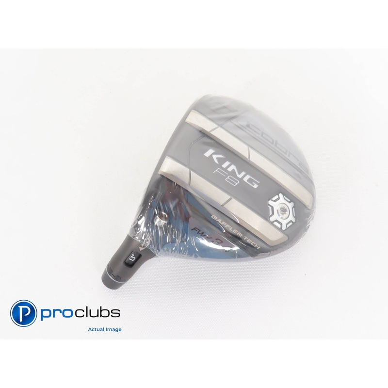 New! Left Handed Tour Issue Cobra King F8 13*-16* 3-4 Wood Head w/Adapter 314572