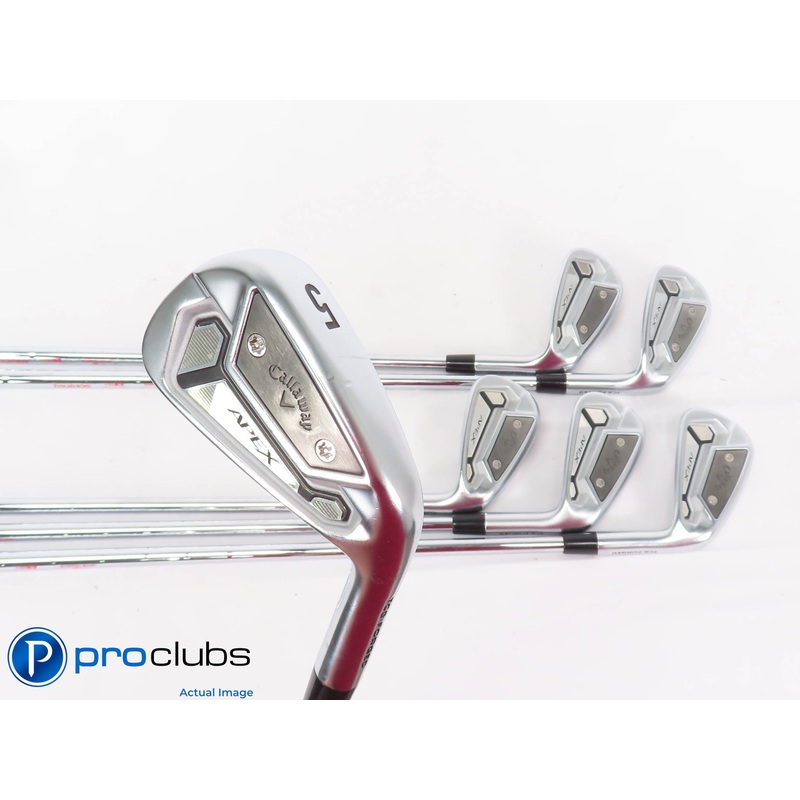 Nice Callaway ’21 APEX TCB 5-PW IRON SET Modus 105 Stiff Flex Steel -1/2″ 440279
