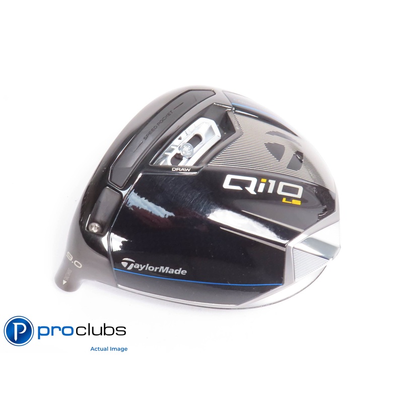 Nice! Left Handed TaylorMade Qi10 LS 9* Driver – Head Only – 428147