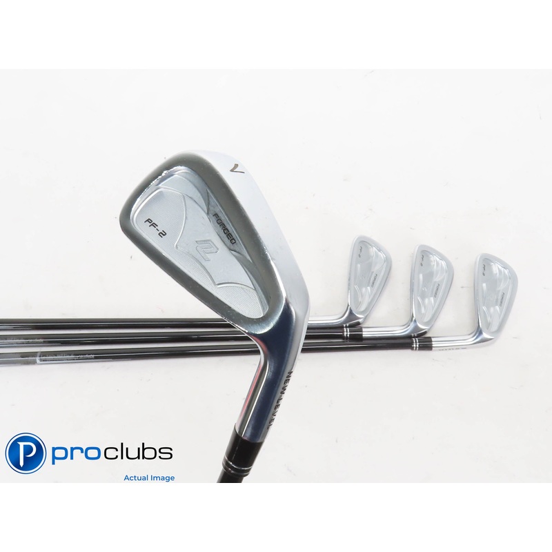 Nice NEW LEVEL PF-2 Forged 7-PW IRON SET – MMT 105 TX-Flex Graphite -1/2″ 422247