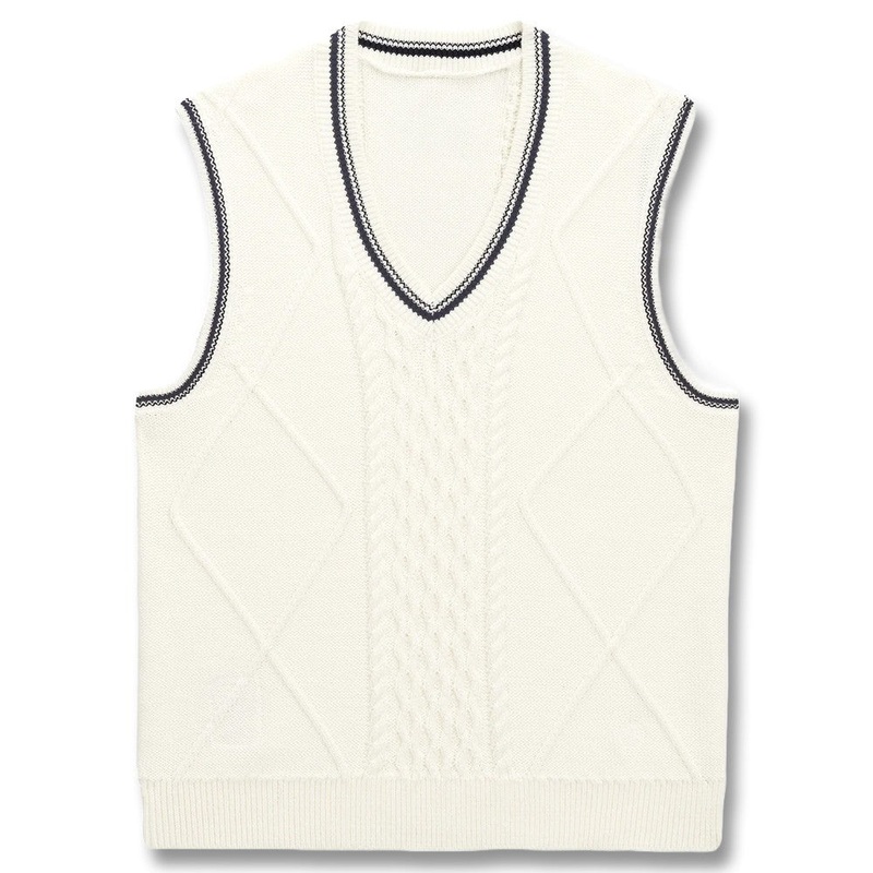 PUMA AP Sweater Golf Vest Warm White – SS25 Women