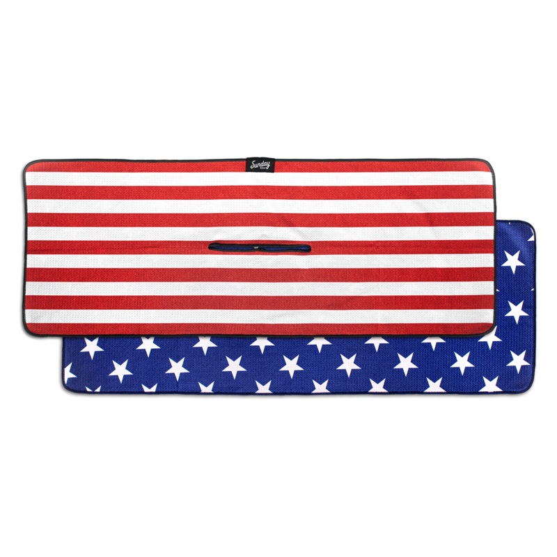 Sunday Golf Classic Golf Towel | Stars and Striped