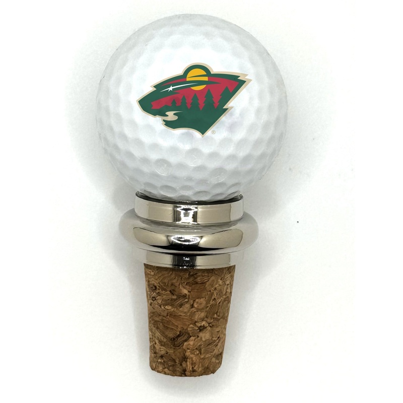 Team Golf MIN Wild Cork Wine Stopper