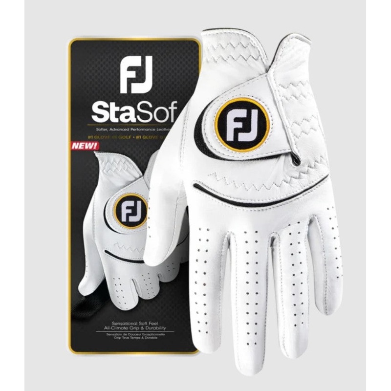 5 FootJoy StaSof Gloves Size Medium Large (LH Glove for the RH Player)