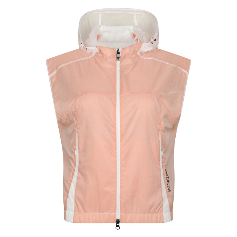 AMAZINGCRE [25SS] WOMEN AIR CIRCUIT LIGHT WEIGHT HOODIE VEST