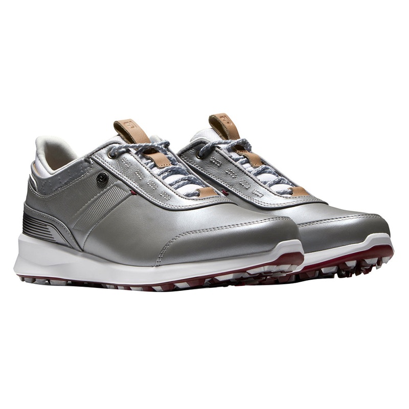 FootJoy FJ Stratos Luxury Casual Spikeless Golf Shoes Previous Season Style Pearl Gray – 21 Women