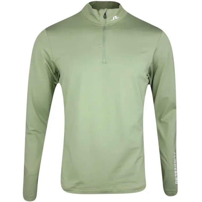 J Lindeberg Tour Tech Zip Neck Pullover